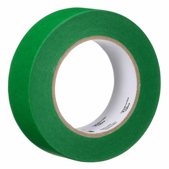 3M UV Resistant Green Masking Tape-36mm x 55m-Roll
