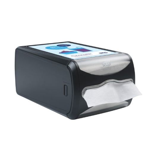 Tork Xpressnap N4 Napkin Dispenser Clear/Black (Each)