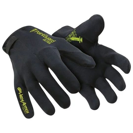 Uvex Tactical Glove HexArmor PointGuard Ultra 6044 (Pair) - Black - 06