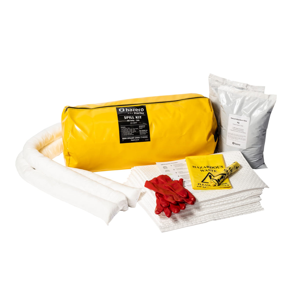 Hazero Basic Spill Kit - Oil Only - 50L