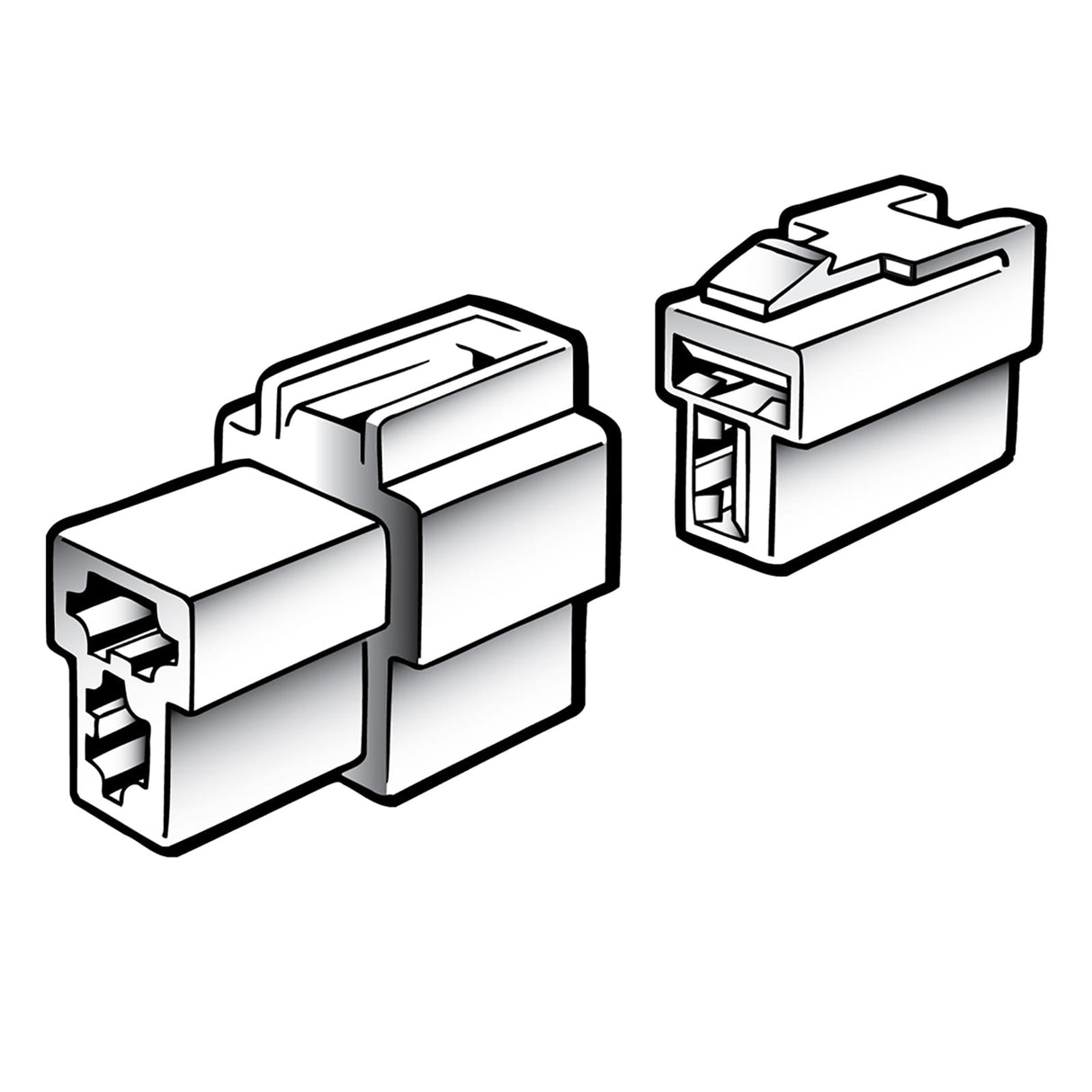 Narva 2 Way Quick Connect Male & Female (Each)