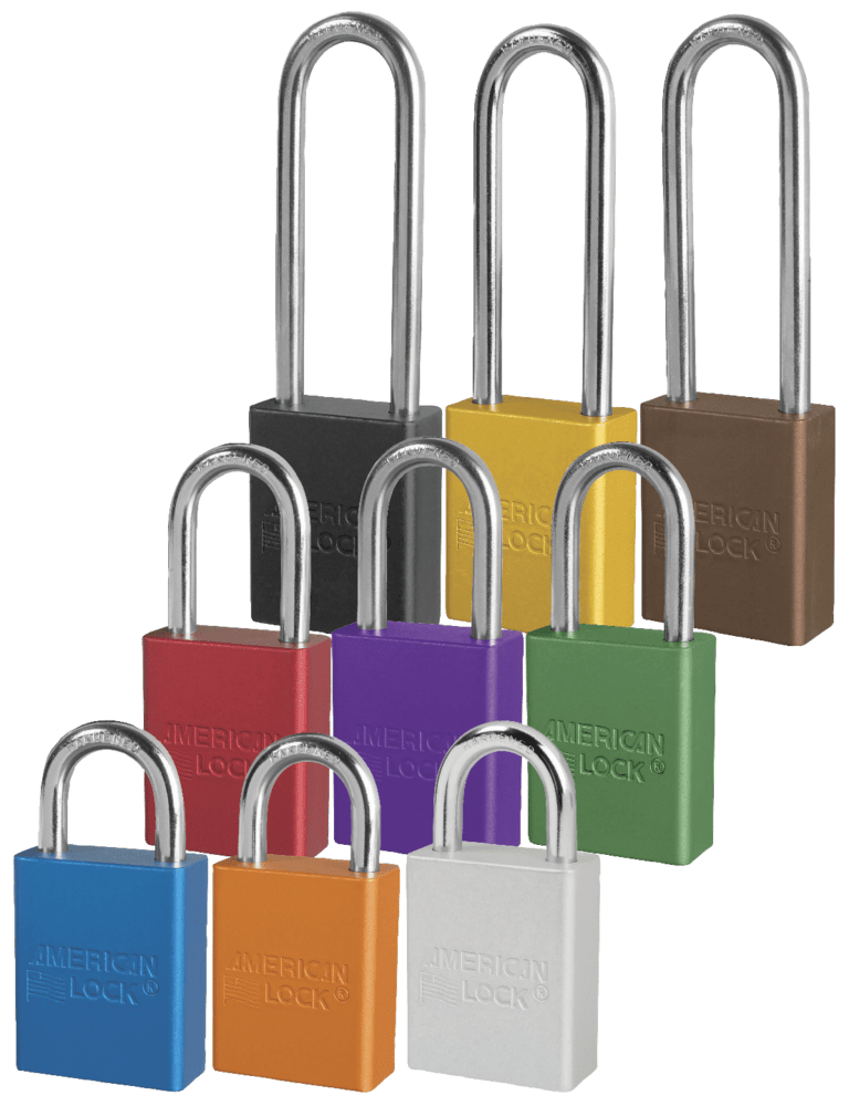 American Lock Safety Lockout Padlock S1107 - Blue