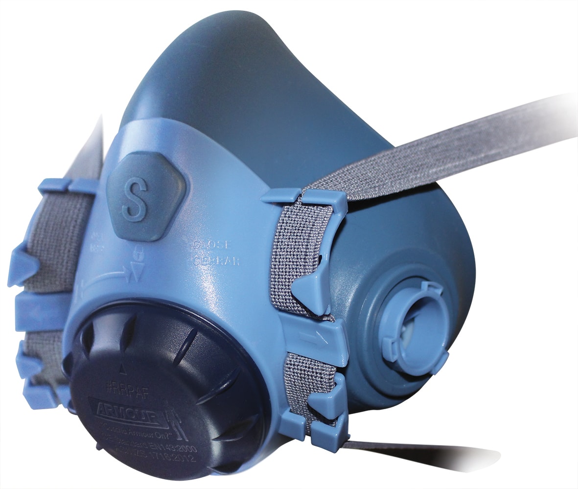 Armour Silicone Half Face Respirator Small