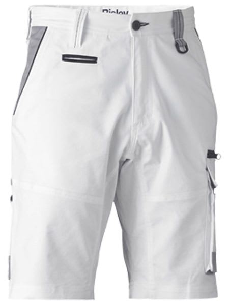 Bisley, Painters Cargo Short, BSHC1422 - White (Size: 122)
