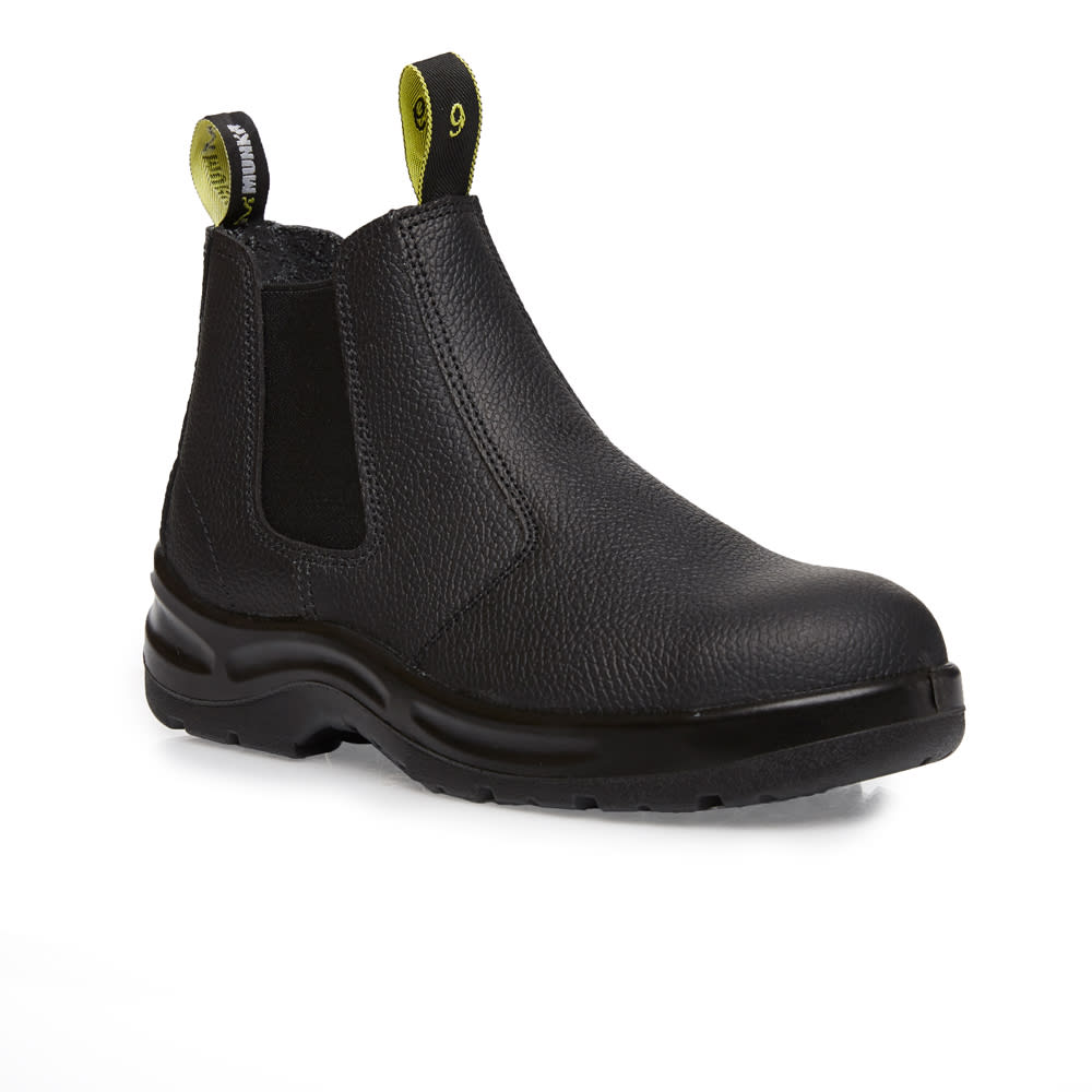 Munka Bull Slip on - Black (Size: 12)