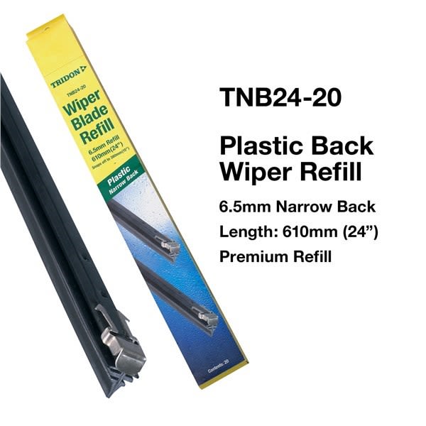 Tridon Plastic Wiper Refil 24 Inch 20pk