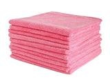 Filta Commercial Microfibre Cleaning Cloth Pink 40cm x 40cm 10 Cloths