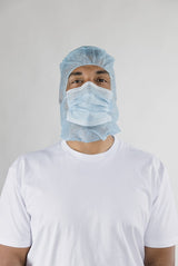 Non-Woven Hood with Face Mask (Carton of 500)