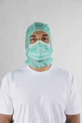 Non-Woven Hood with Face Mask (Carton of 500)