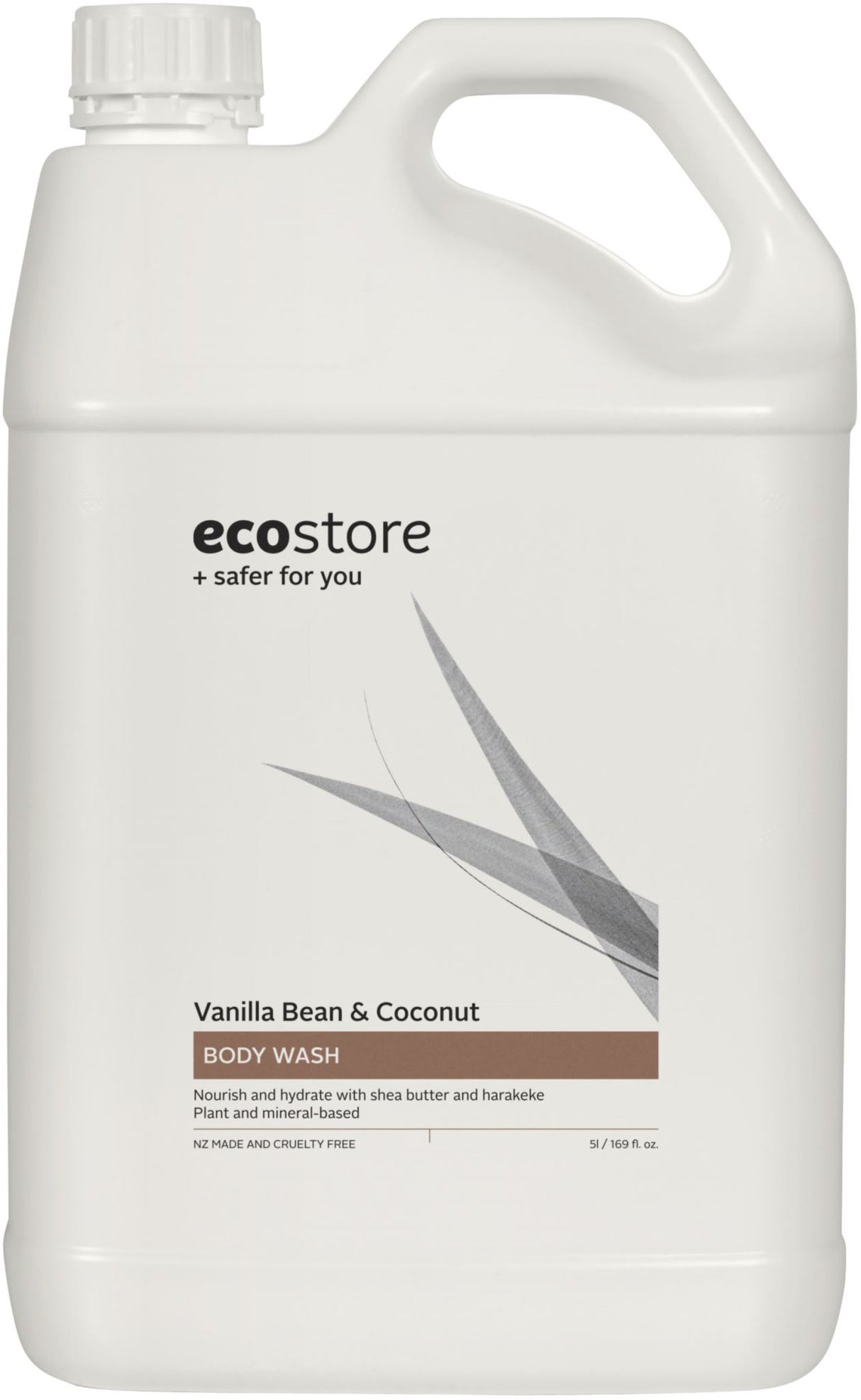 Ecostore Vanilla & Coconut Body Wash 5L (Each)