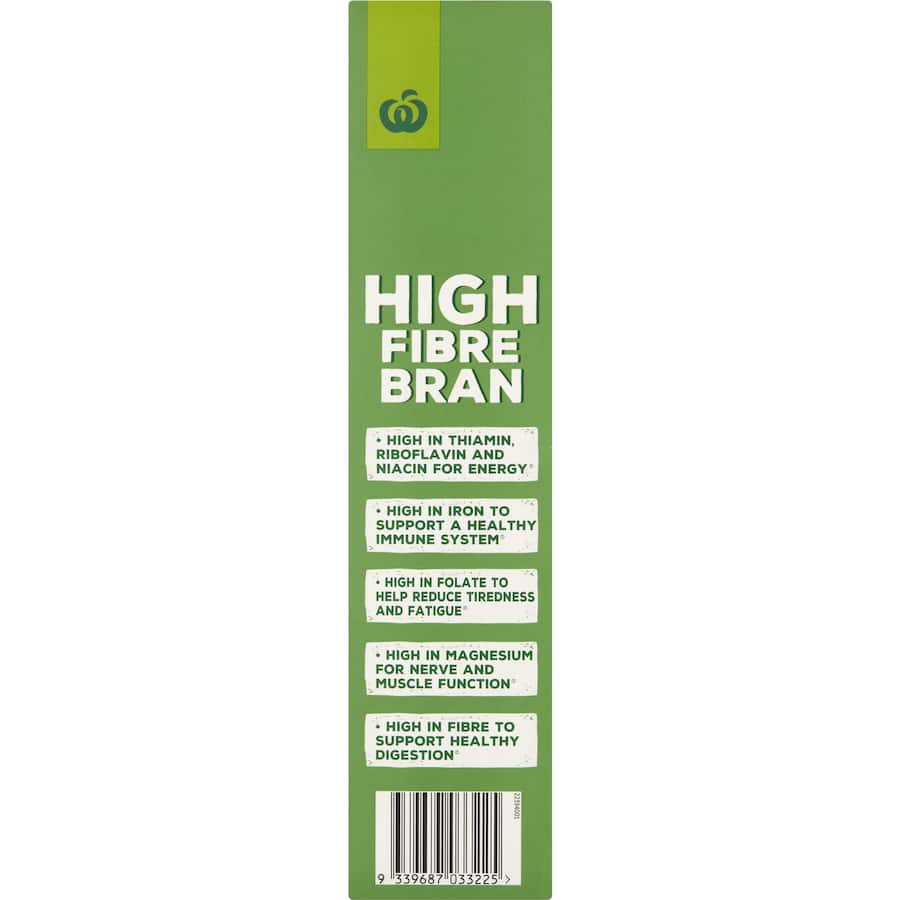 Woolworths High Fibre Bran  500g