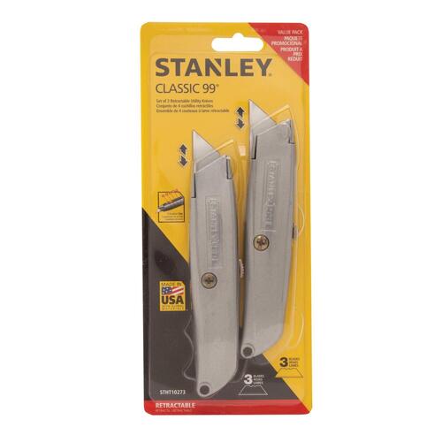 Stanley Utility Retractable Knives - Classic 99 2 (Pack)