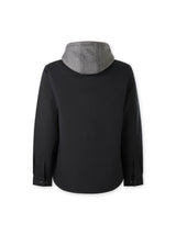 Hard Yakka, Quilted Solid Shacket, Y06691 - Black (Size: 4XL)