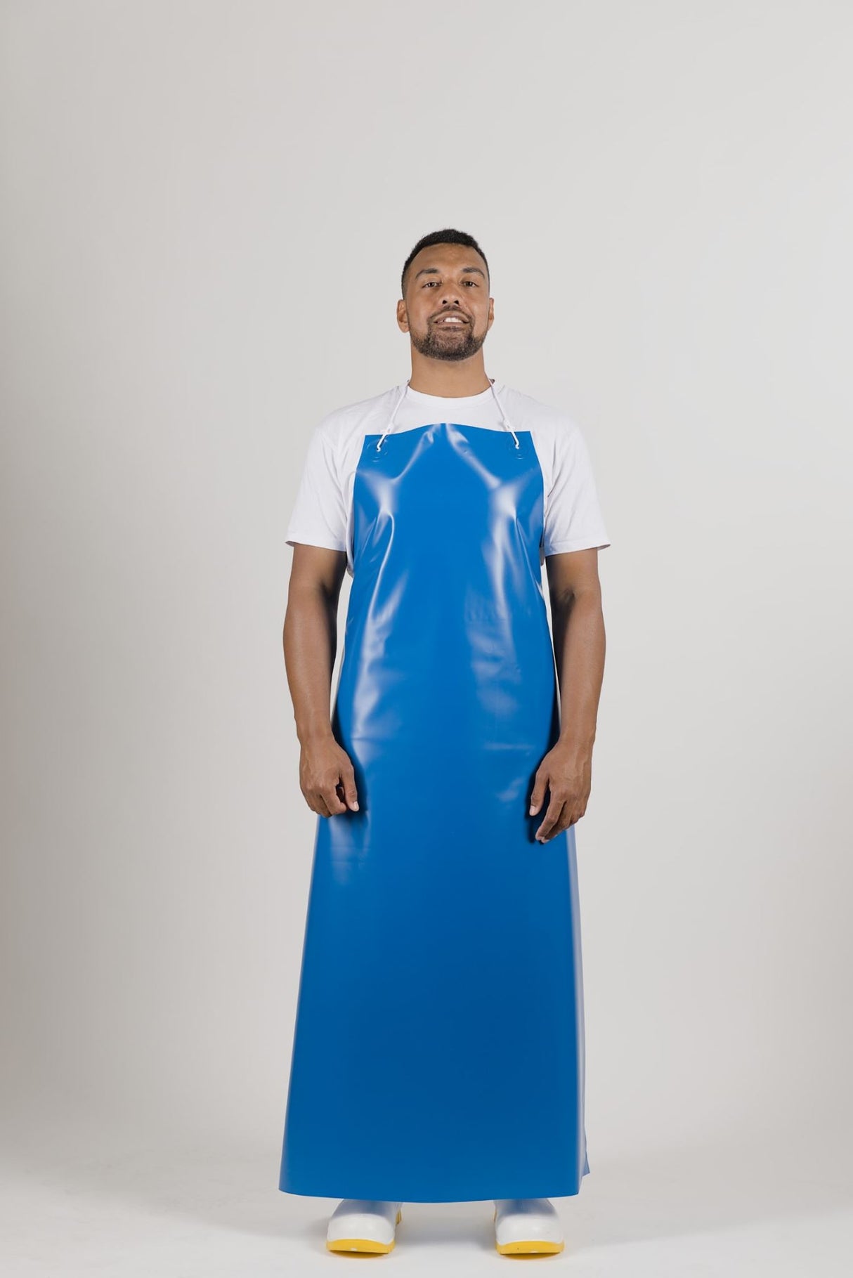 PVC Apron with Hooks and Ties 900x1350mm (Each) - Green