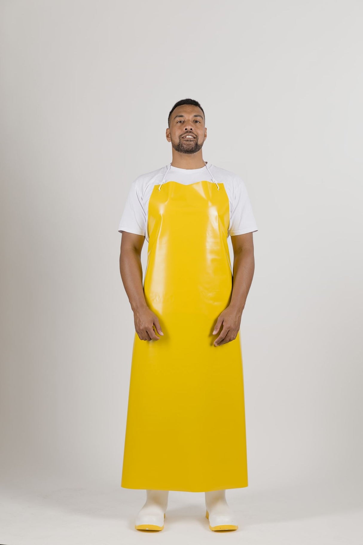 PVC Apron with Hooks and Ties 900x1350mm (Each) - Green