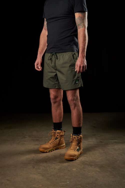 FXD Repreve Stretch Ripstop Work Shorts WS-4 - Green (Size: 30)