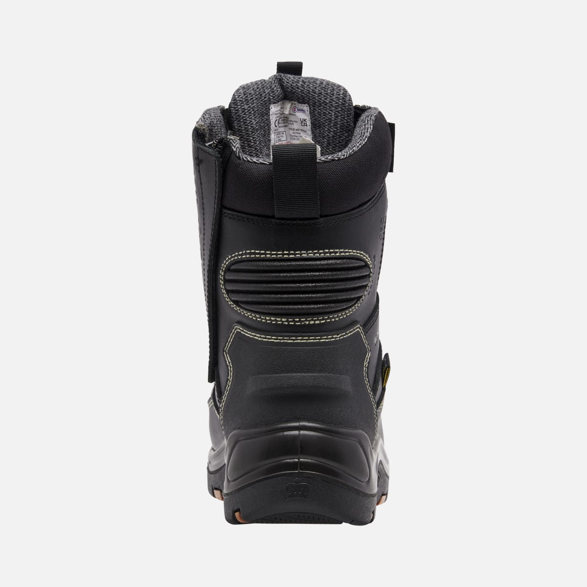 KingGee XTREMEGUARD ONYX 8Z Work Boot - Black - Black (Size: 15)