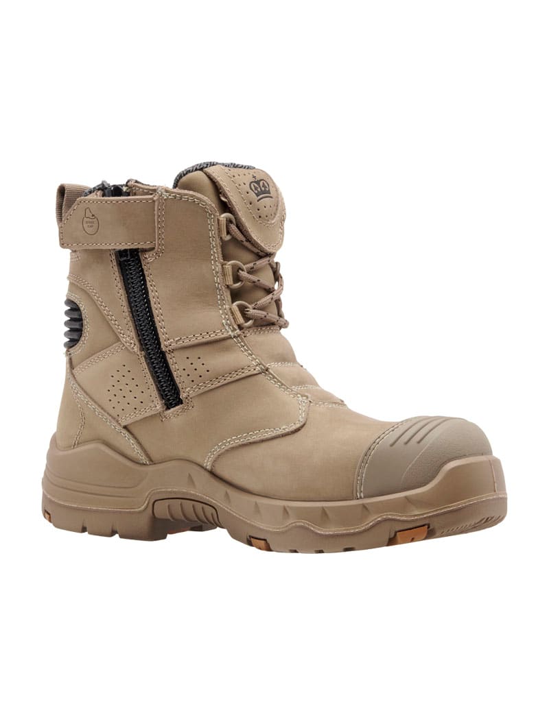 KingGee XTREMEGUARD BENNU PRO 6 Women's Work Boot - Stone (Size: 04)