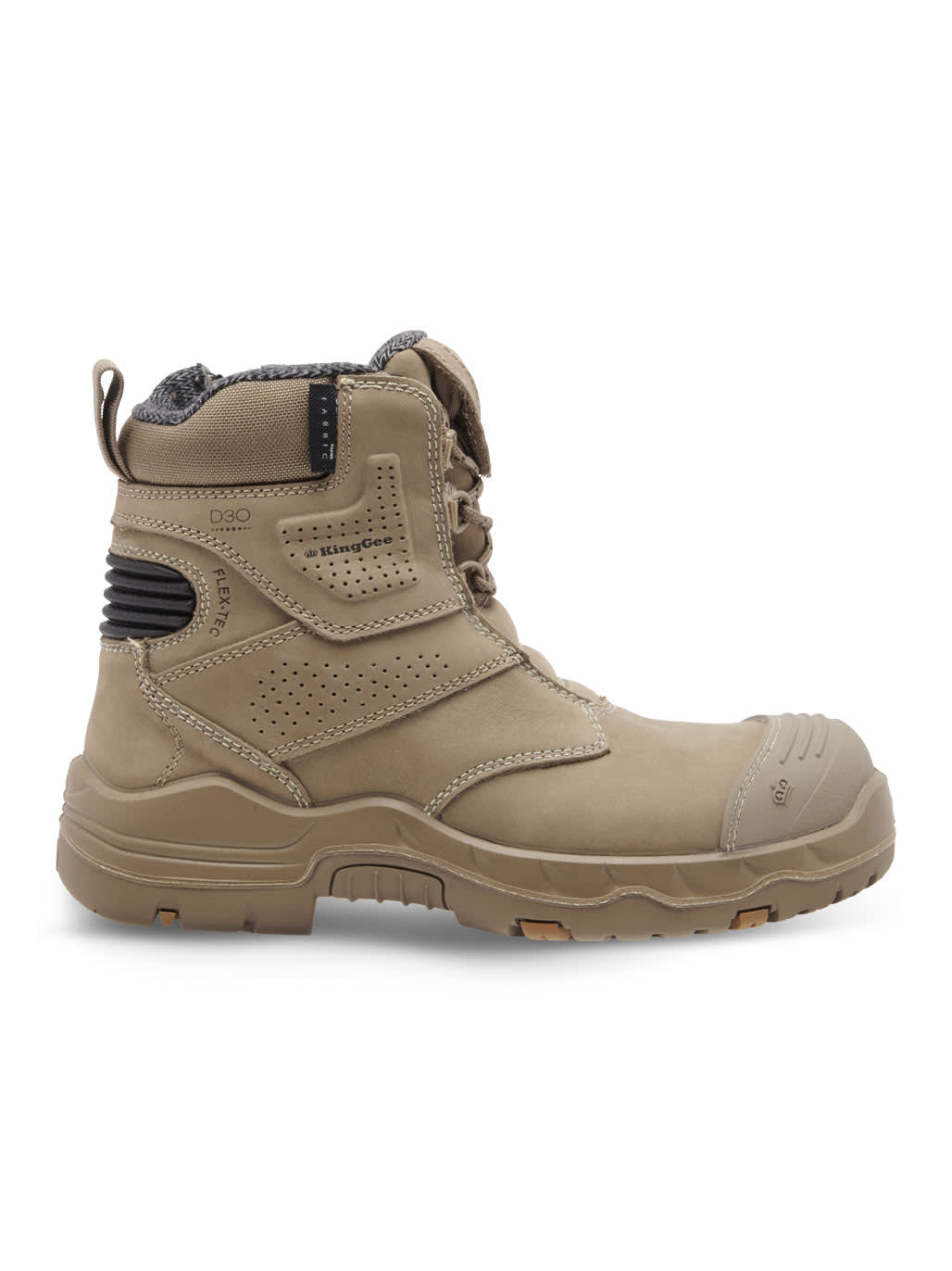 KingGee XTREMEGUARD BENNU PRO 6 Women's Work Boot - Stone (Size: 04)