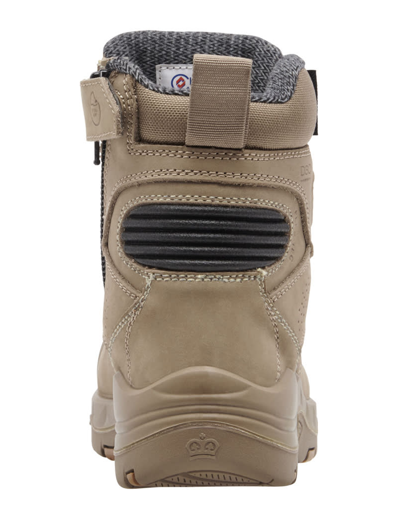 KingGee XTREMEGUARD BENNU PRO 6 Women's Work Boot - Stone (Size: 05)