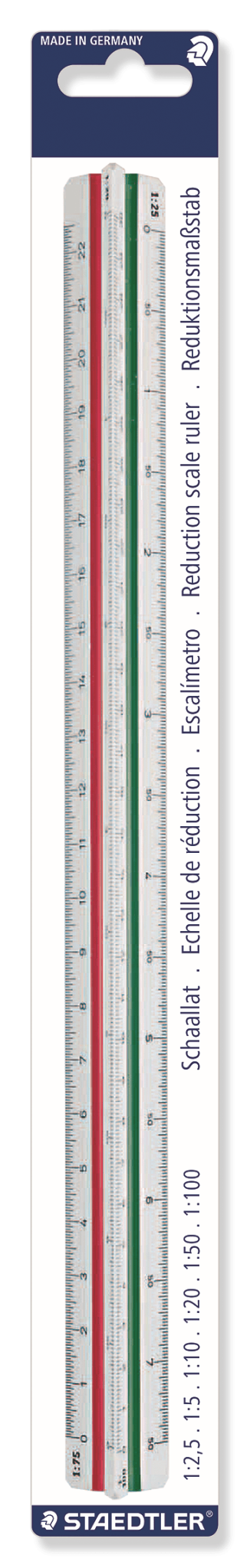 Staedtler Mars Scale Ruler 1:2-1:100 (Each)
