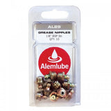 Alemlube Grease Nipple Straight 1/8 BSP 10 pack