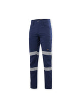 King Gee Men's Drycool Taped Pant K53004 Stout Fit - Navy (Size: 127)