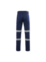 King Gee Men's Drycool Taped Pant K53004 Stout Fit - Navy (Size: 127)