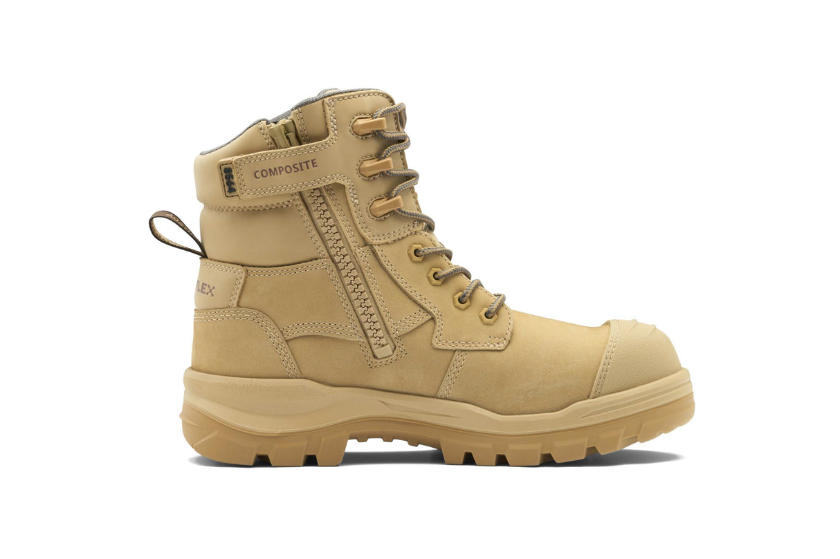 RotoFlex 8564 Composite, Zip Sand Safety Boot (Pair) - Desert (Size: 13)