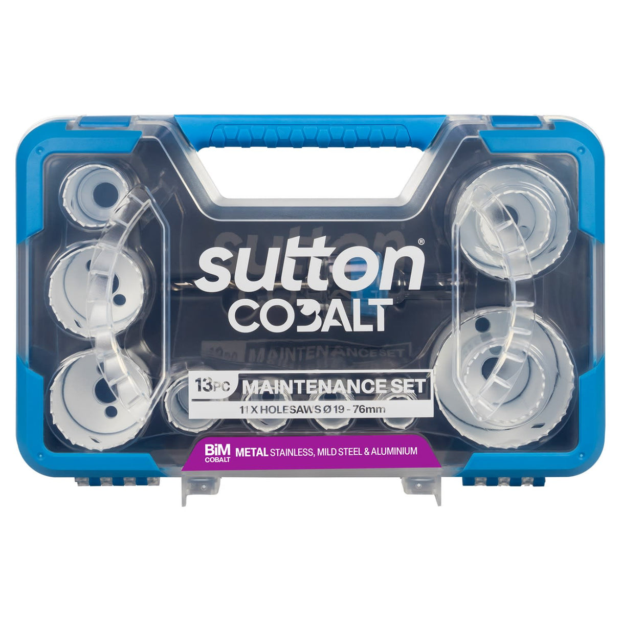 Sutton Tools Bi Metal Holesaw Maintenance Set 13 Piece (Set)