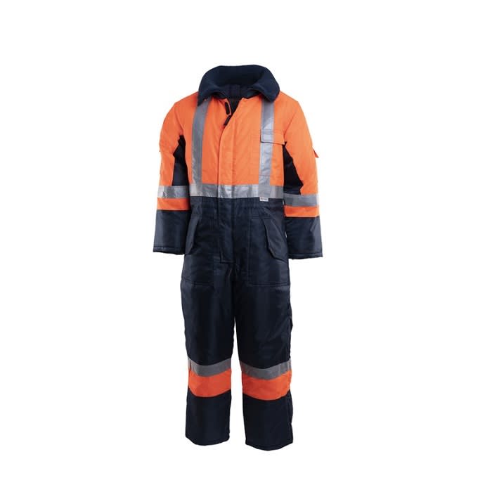 Hepworths, Hi Vis Freezer Suit, S3 - Orange (Size: XL)