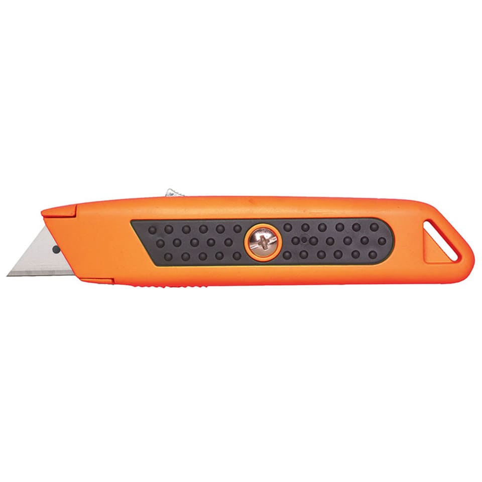 Sterling Rubber-Grip Safety Self-Retracting Knife
