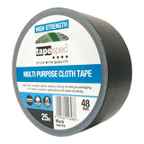 Multi Purpose Cloth Tape 0118 Black-48mm x 30m-1-Roll
