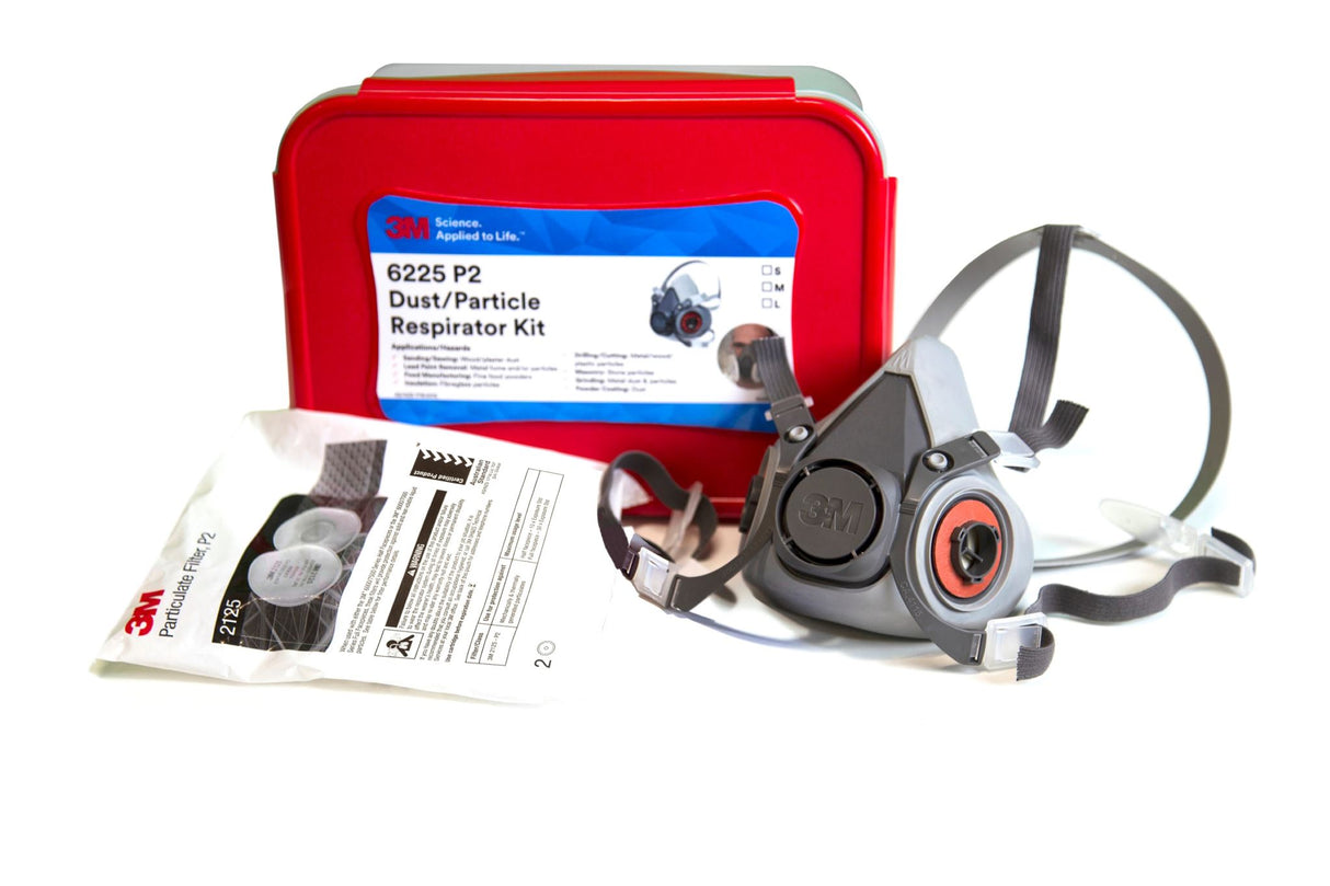 3M Dust/Particle Respirator Kit 6225, P2 Large