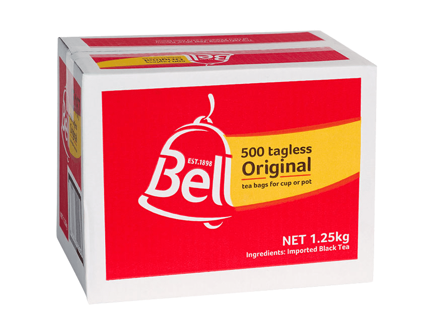 Bell Original Tagless Tea Bags 500 Tea Bags (Box)