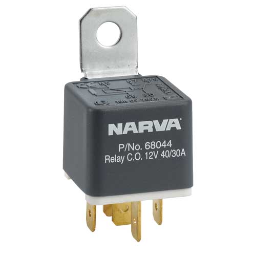 Narva - Relay 24v 5 Pin 30/20a Diode (68056BL)