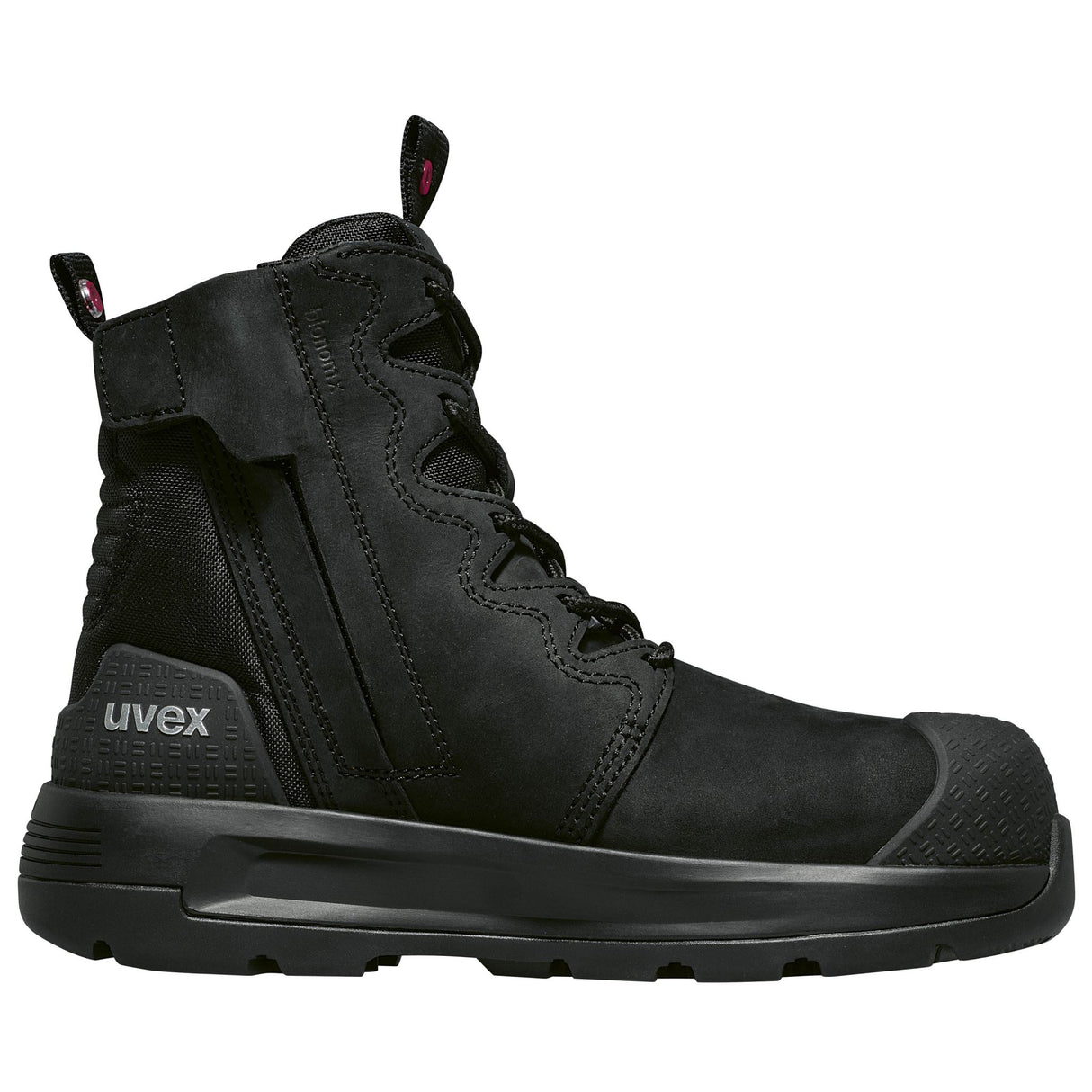 Uvex, 3 X-Flow Women's Zip Boot Wide - Black - 42