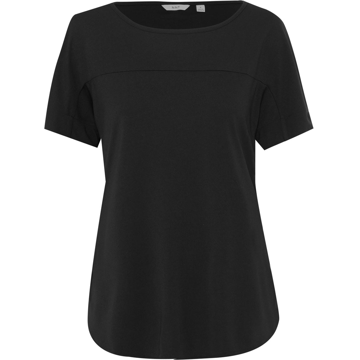 NNT Matt Jersey Boat Neck Top CATUHN - Black (Size: 4XL)