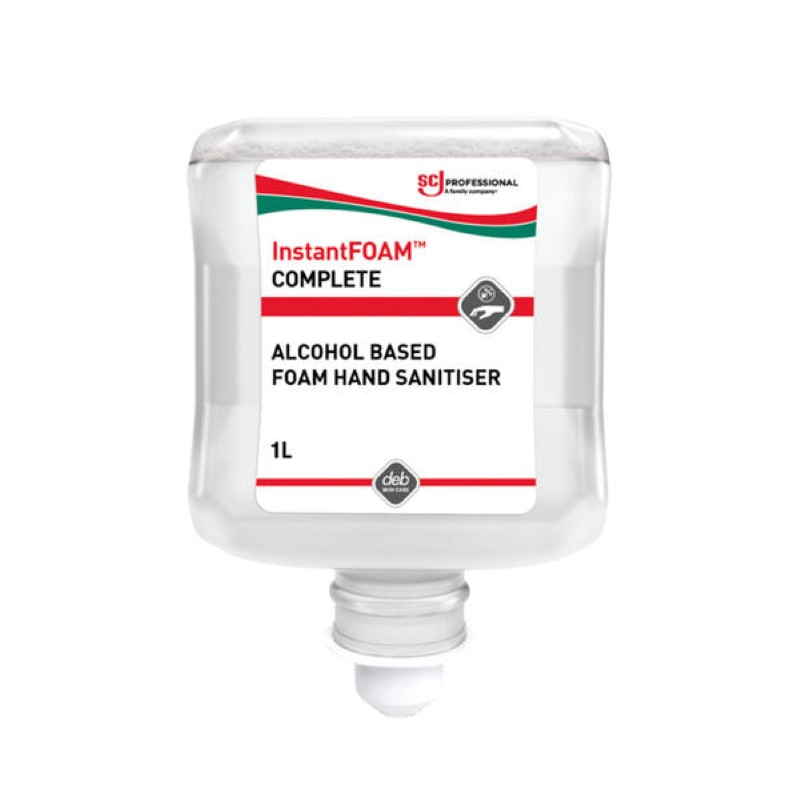 InstantFOAM Alcohol Foam Hand Sanitiser 1L (Each)