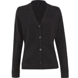 NNT Merino Wool V-Neck Cardigan CAT518 - Charcoal (Size: L)