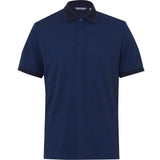 NNT Textured Cotton Poly Short Sleeve Polo CATJA4 - Grey (Size: XL)