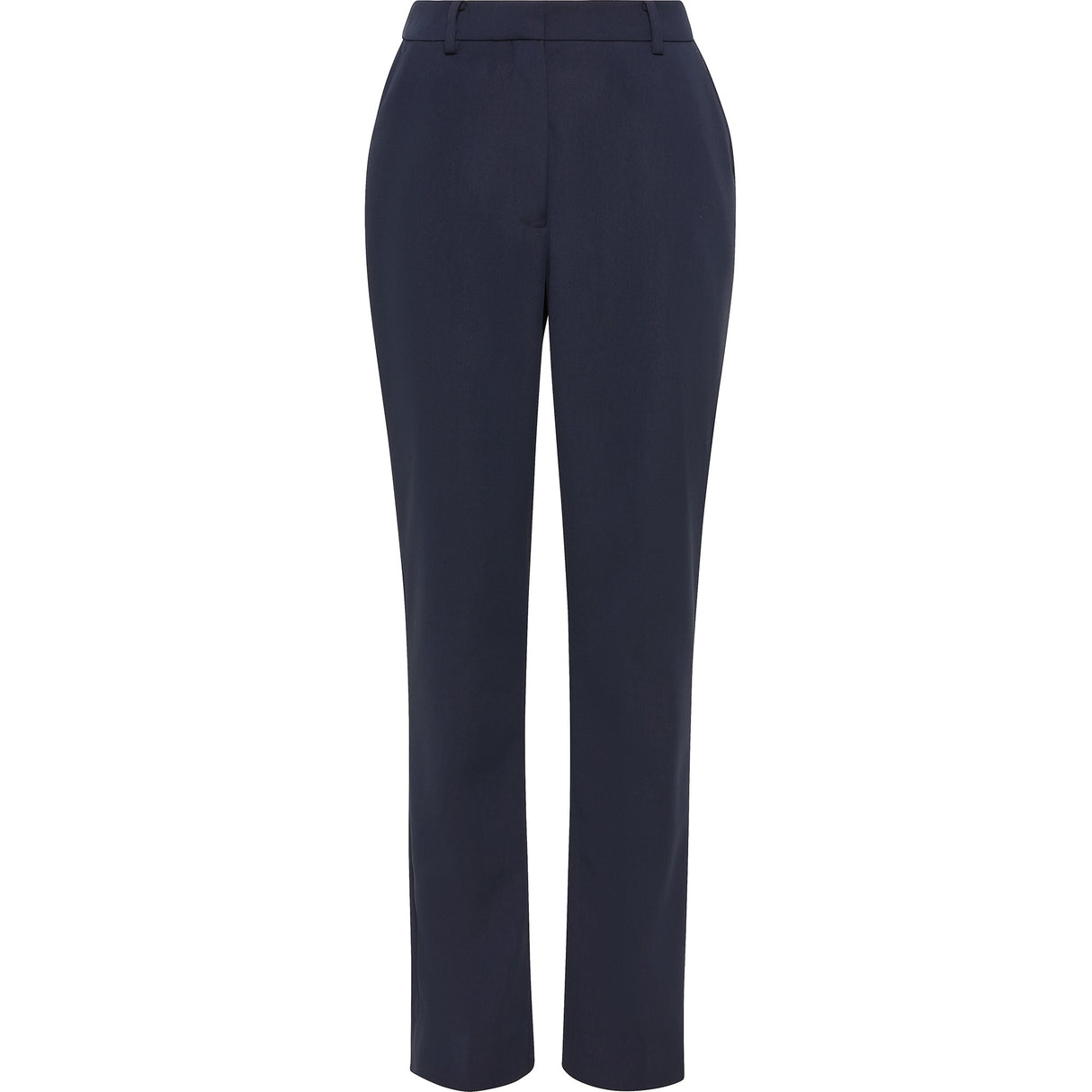 NNT Crepe Stretch Straight Leg Pant CAT3YD - Navy (Size: 08)