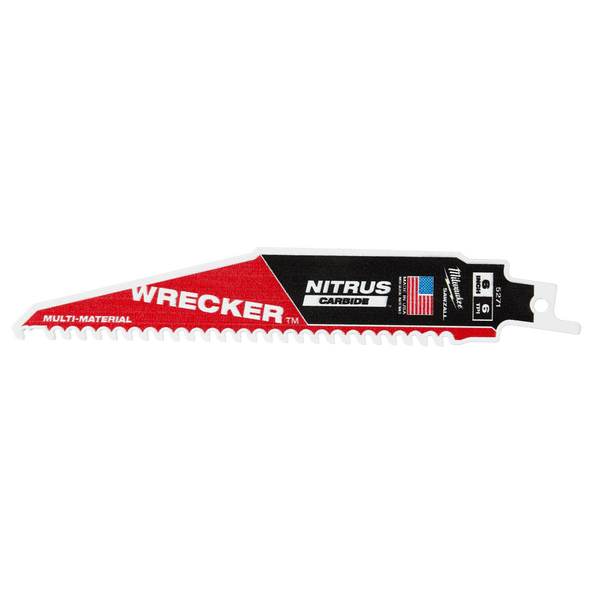 SAWZALL The WRECKER with NITRUS CARBIDE Teeth