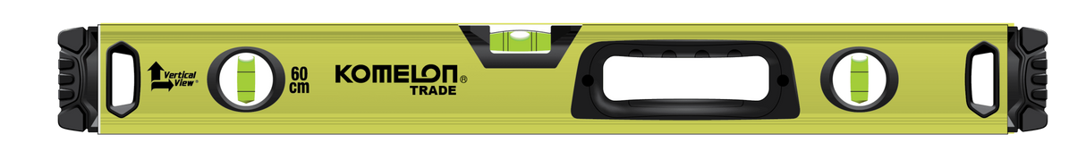 Komelon Hi-Viz Trade 3-Vial Level 600mm (Each)