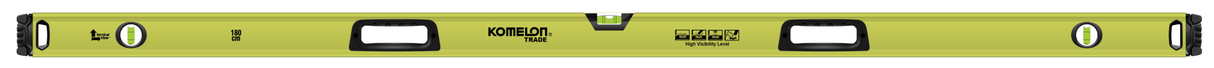Komelon Hi-Viz Trade 3-Vial Level 1800mm