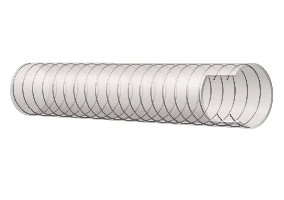 Alfagomma 472OO Food & Beverage PVC Suction Hose 19mm - 19mm  x  5m