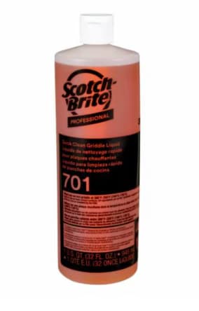 Scotch-Brite 701 Quick Clean Griddle Liquid 946ml (Carton of 4)