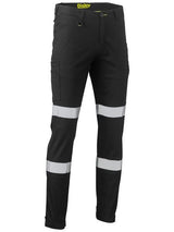 Bisley, Taped Stretch Cotton Cargo Pant, BPC6008T Regular Fit - Navy - 97