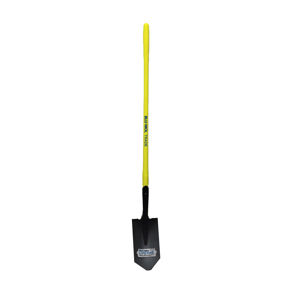 Blu-Mol Trade Trenching Shovel Long Hi-Viz Handle