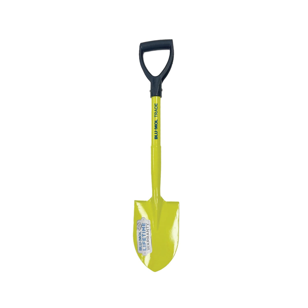 Blu-Mol Trade Hi-Viz Steel Mini Round Mouth Shovel